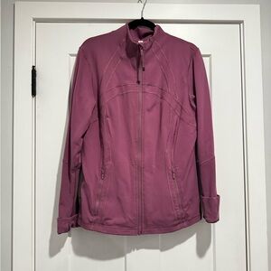Lululemon Pink Utility Jacket Lightweight Stand-Up Collar